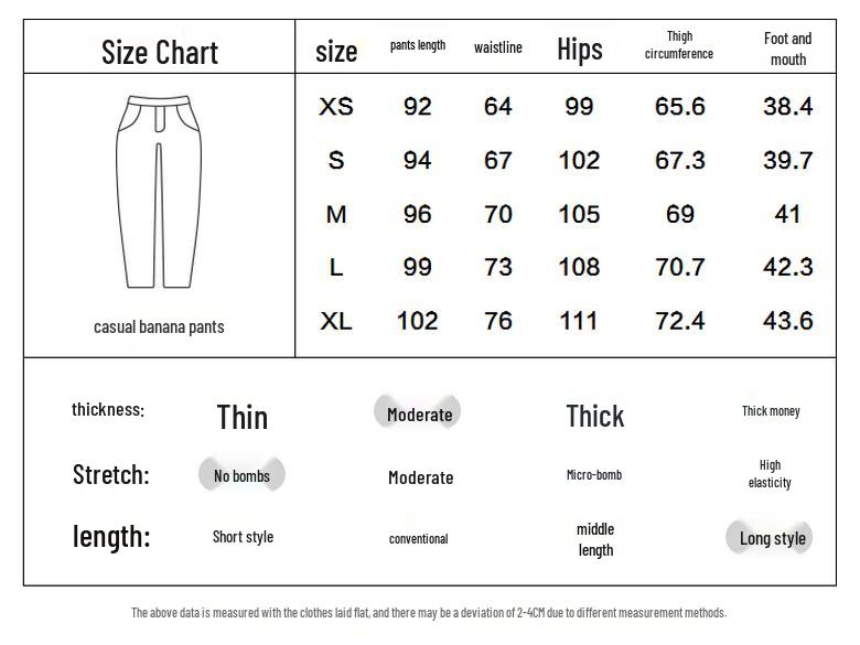 Peacebird Women's High-Waist Banana Fit Casual Pants