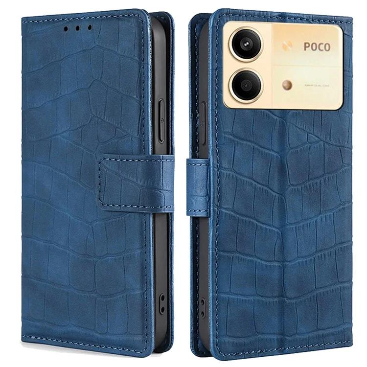 

For Xiaomi Redmi Note 13R Pro 5G Wallet Case Crocodile Texture Leather Phone Cover