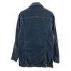 VINTAGE 70s Safari jacket Work jacket 36 Navy Men's Used