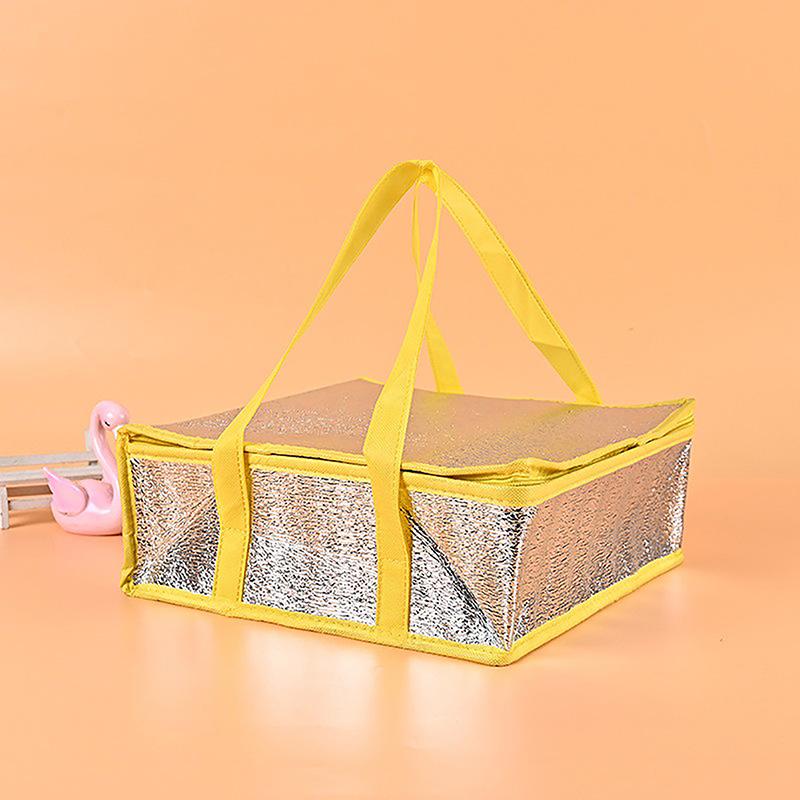Portable Drink Storage Food Thermal Delivery Carrier Pizza Delivery Bag Cooler Bag Ice Pack Insulation Bag