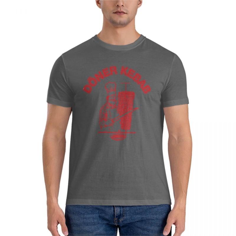 Brand Unisex Cotton Tshirt Doner Kebab Classic Tshirt Unisexs Graphic Tshirts Hip Hop Summer Top