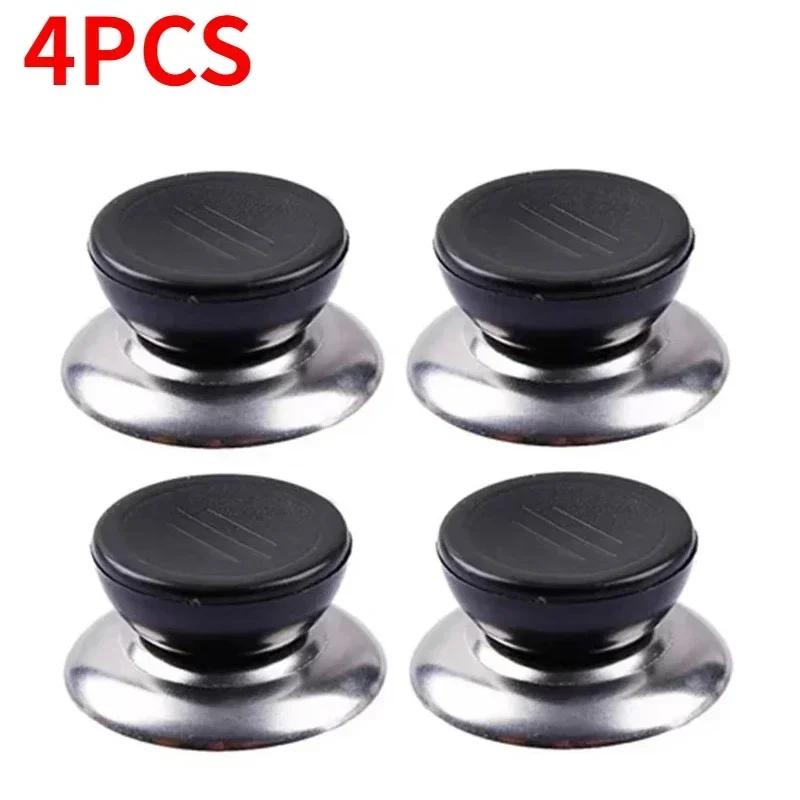 10/1PCS Universal Pan Lid Handle Heat-Resistant Cooking Pan Lid Replacements Stainless Steel Pot Knobs Kitchen Cookware Parts