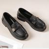2026 Spring Autumn Women Loafers Black Slip-On Shoes Brand Flat Ladies Casual Shoes Soft Comfortable