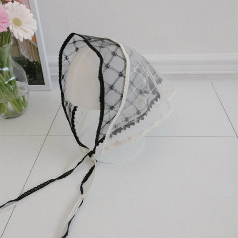 

Женский сетчатый женственный платок-повязка на голову A33563_Ivory