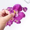 Artificial Silk Butterfly Orchid Flower Head DIY Craft Production Party Photography Props Bridal Gift Wedding Bouquet Decoration