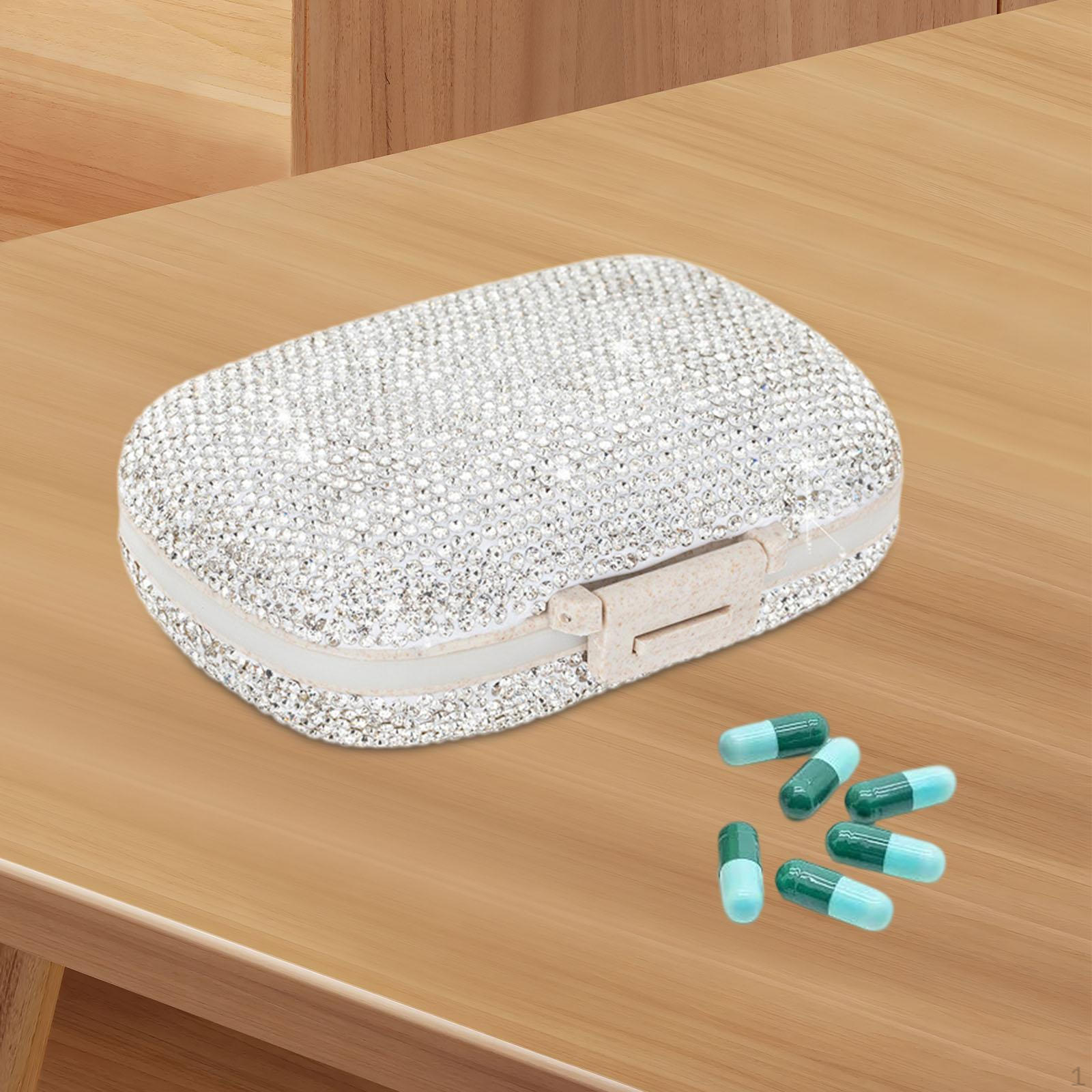 

Органайзер для таблеток, удобная переноска, большая вместимость, многофункциональный водонепроницаемый ящик с 8 отделениями для