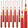 10Pcs Graduation Tassel with Date Mortarboard Tassel Fringe for Graduation Party Decorations Accesorios Graduation Hat Tassel