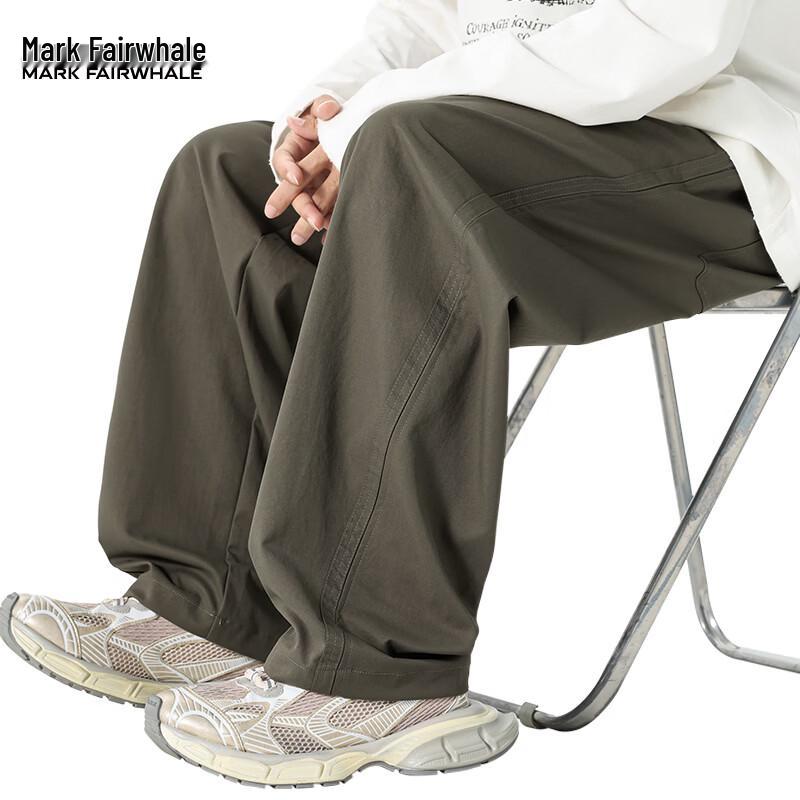 Mark Fairwhale Men s Loose Straight-Leg Cargo Pants 3XL