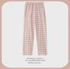 Women's Casual Plaid Trousers: Lightweight, Loose-Fit Pajama Pants for Spring & Summer, Ideal for Lounging or Wearing Outdoors