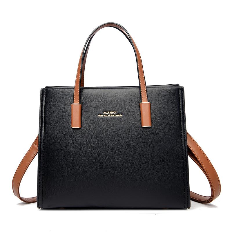 Style New Women's Handbag European and American Style Fashion Large Capacity Shoulder Messenger Bag