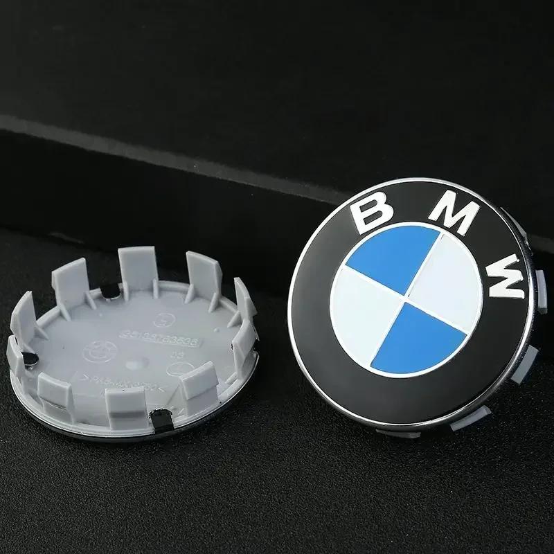 

4PCS 56mm 68mm Wheel Center Hub Cap Badge wheel Sticker decoration for BMW F49 F26 G02 E53 E70 F15 G05 E71 F16 F10 X5E53F10 F20 68MM