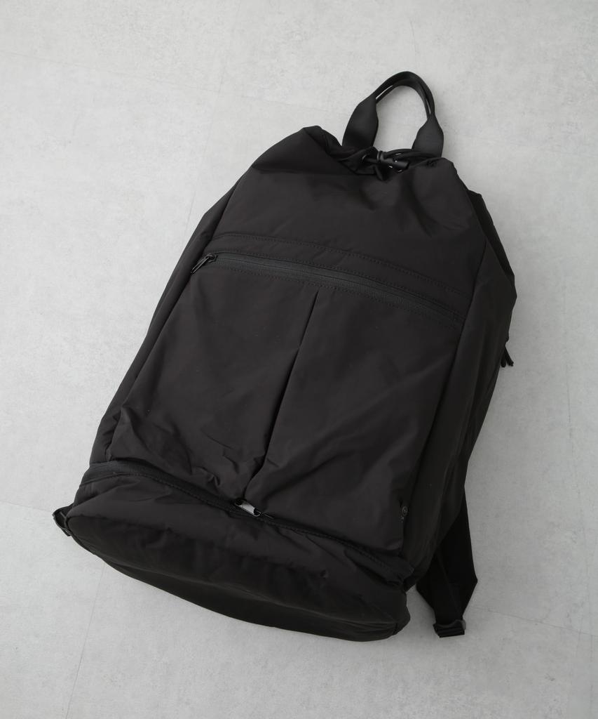 Nano Universe NJCLUB Men's F 010 Backpack, Black, Size SML, 668-5232201