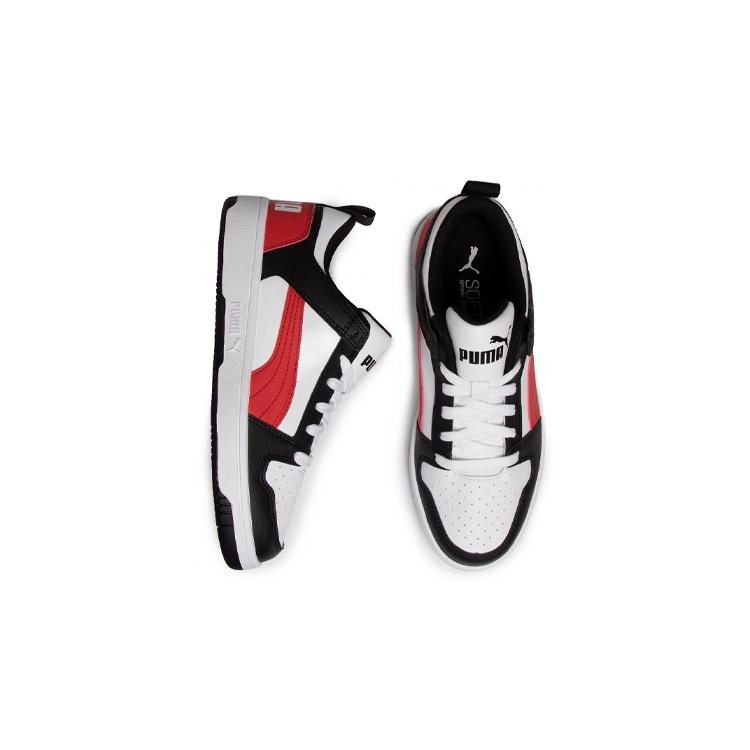 (GS) PUMA Rebound Layup Low SL Jr Sneakers Red/Black Kids' 370490-07