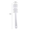 10Pcs Portable Hand Fan Handle Transparent Kindergarten Fan Handle  Fan Handle Replacement
