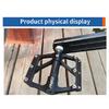 RGO Carbon Fiber Pedal Road Bicycle Pedal 3 Bearing Aluminum Alloy Anti-skid Mountain Bicycle Pedal Bicycle Accessories