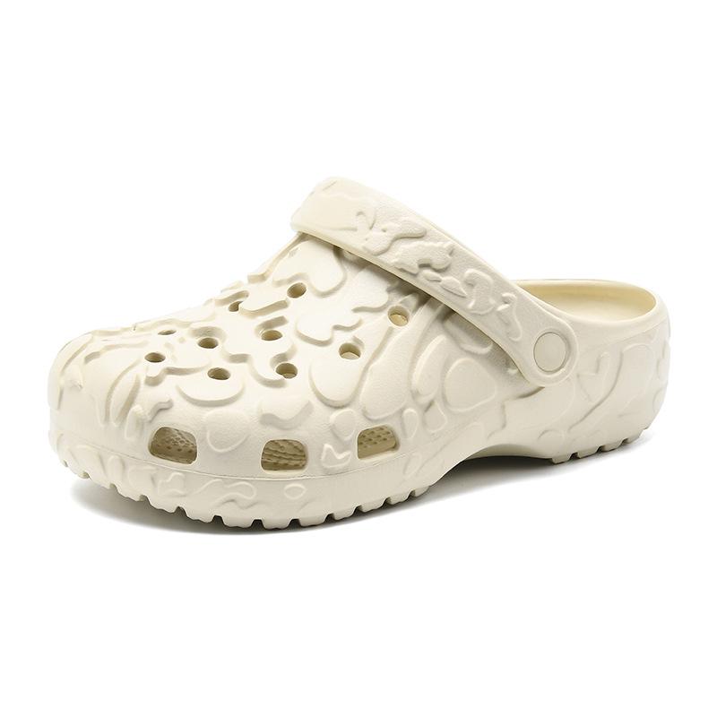 

Пара уличных тапочек с закрытым носком, устойчивых к запаху, нескользящих, с мягкой подошвой 36-37 хаки