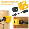 1-3/8 Inch To 1-3/4 Inch Door Lock Hole Saw Adjustable Wooden Door Lock Fitting Tool Set for Installing Deadbolts and Locksets