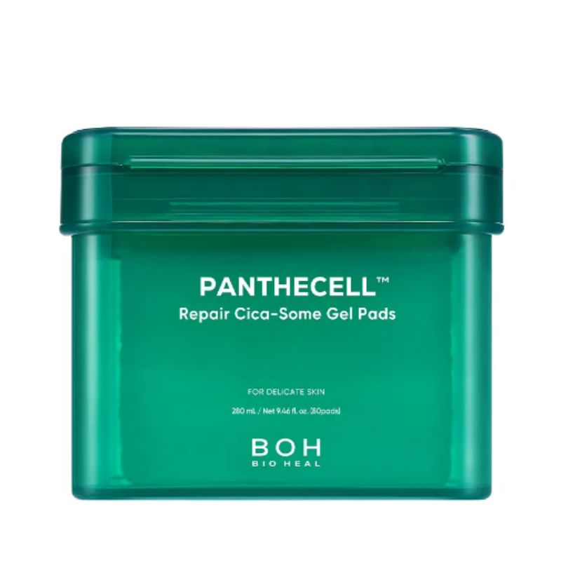 

Bioheal BOH Panthecell Repair Cica-Soome Geling Toner Pads Soothing Barrier Repair Pads 80pcs