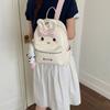 Schoolbag Japanese bow diamond kitty backpack 1011 new girl cute large capacity commuting backpack