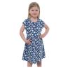Girls Happiness Heart Short-Sleeved Dress