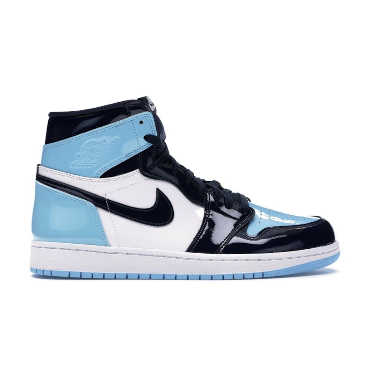 

Женские кроссовки Air Jordan 1 Retro High OG Blue Chill Обсидиан-Синий-Холодок-Белый CD0461-401 38