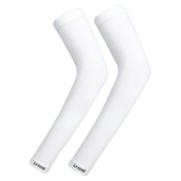 Li Ning Polyamide Sun Protection Sleeves Unisex Black/White LBKQ613 F