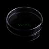 24TE Shrimp Feeder Acrylic Dish Aquarium Fish for Tank Bottom Feeding Tray Reptiles Round Clear Bowl 2.4" Diameter