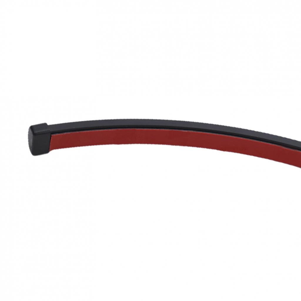 Tail Light Flexible LED Motorcycle Stop Light Black Rear Brake Strip CM
