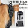 Service Dog Harness Front Clip Heavy Duty Reflective Easy Control Handle For Large Dog Walking Easy To Control For Small Medium