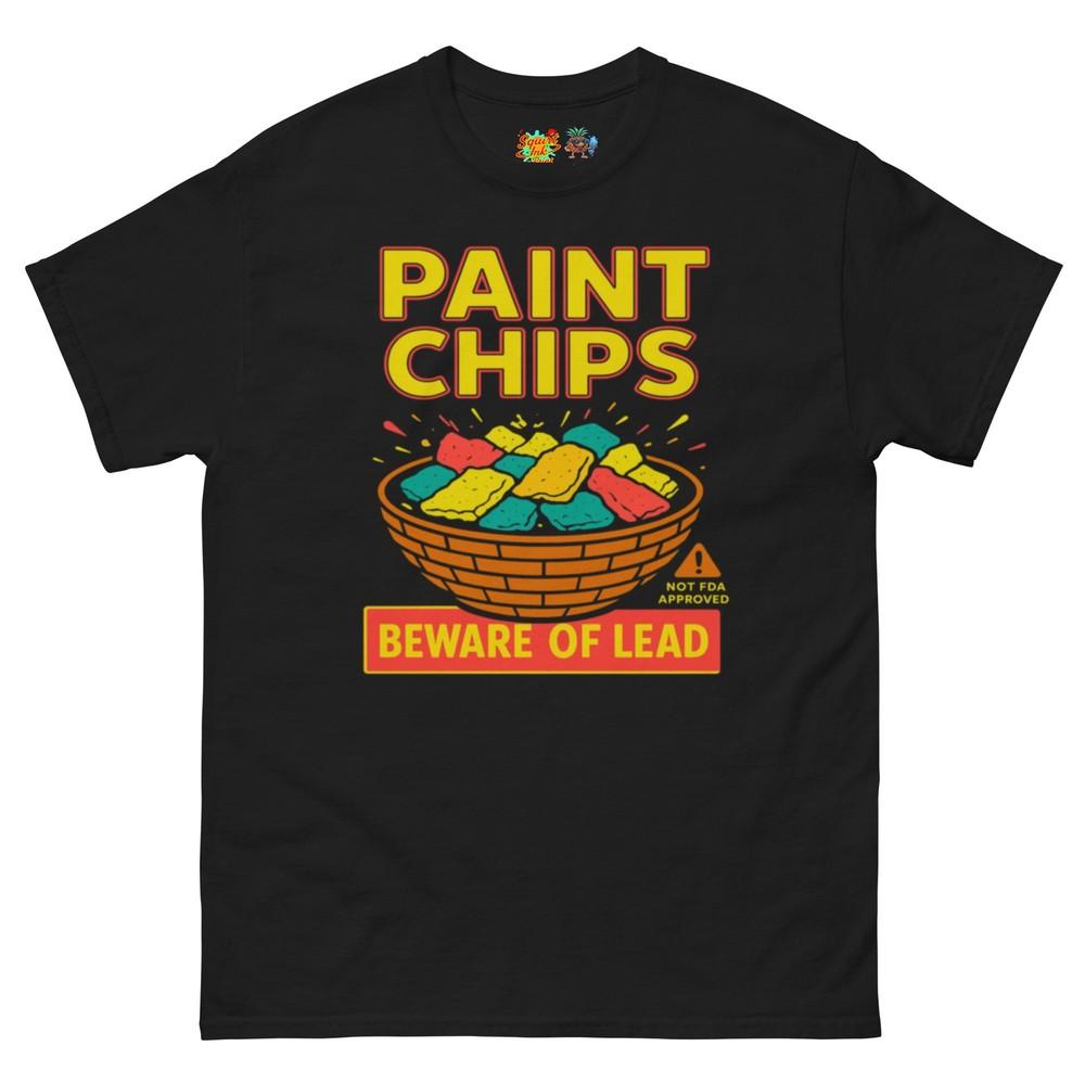 

Tasty and Toxic Paint Chips FDA T Shirt L