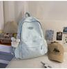 Schoolbag schoolbag female junior high school high school student star printing Korean version backpack Mori high value ins style college student