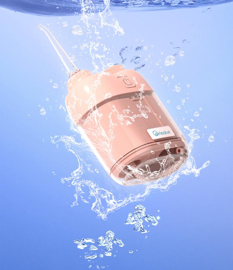 Compact Electric Water Flosser for Oral Care and Tartar Removal