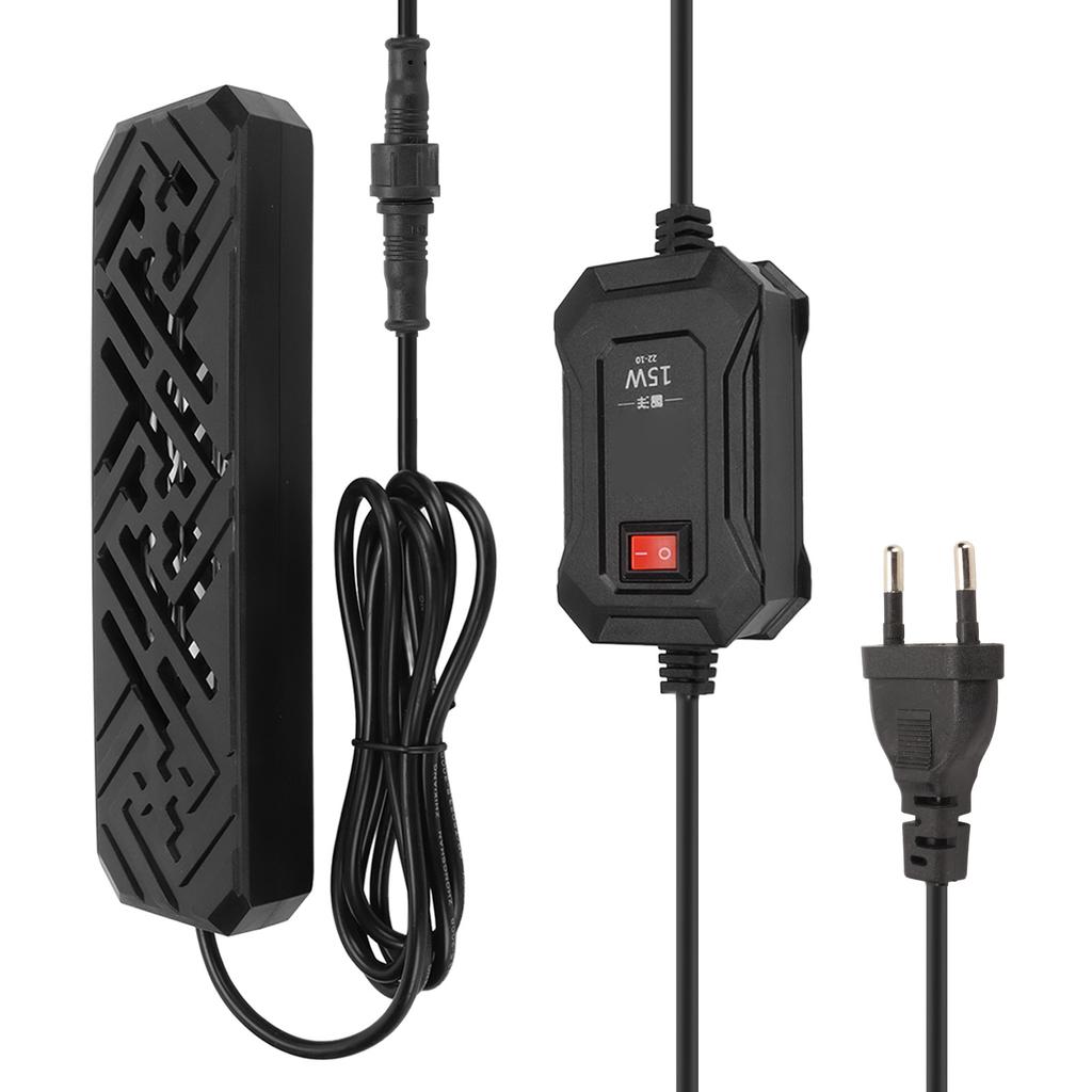 Lampada UV per Acquario Tubo Doppio di Quarzo Sigillato Sicuro Purificazione Rapida dell'Acqua Lampada Pulente per Acquario