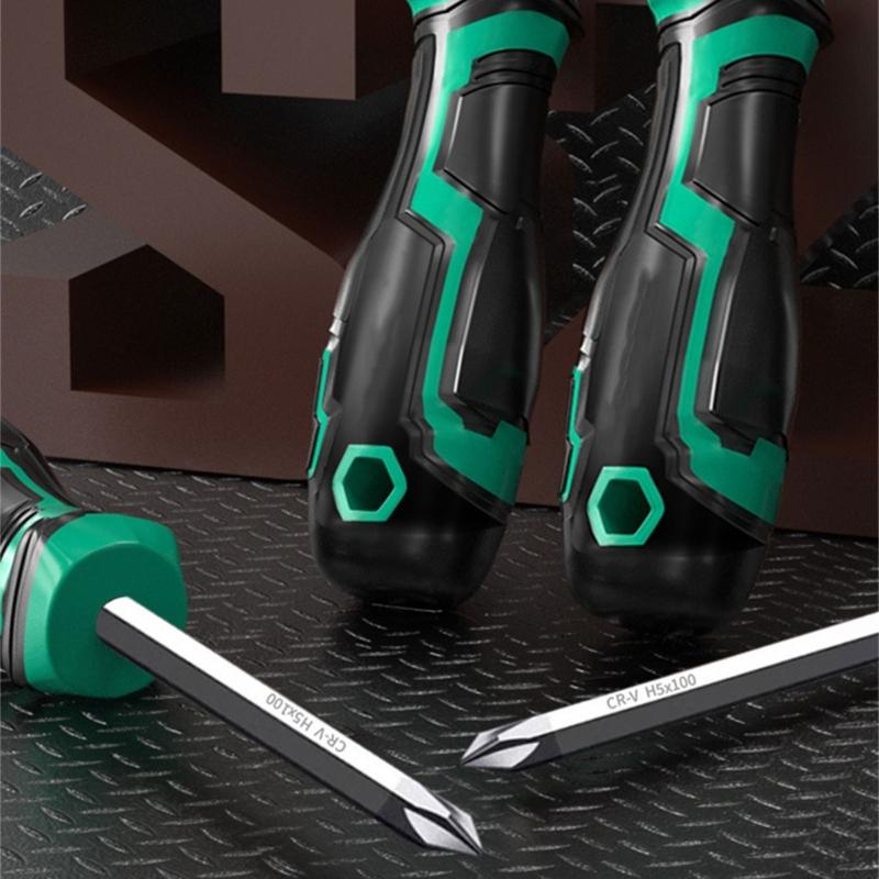 Long Screwdriver Magnetic Crossing Screwdriver Steel Screw Driver For Disassemble Toy Items Repair Tool 75mm/100mm