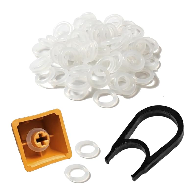 

quieting ring 150PCS Compatible with mechanical keyboard O-Ring O-ring keycap Extraction tool mechanical keyboard key switch pull out tool (B)