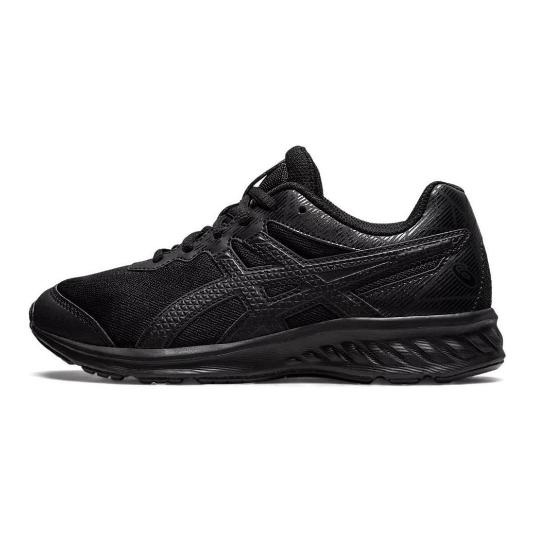 Asics Athleisure Abrasion Resistant Low top Kids Running Shoes Black Teenagers 1154A150-001 37