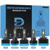 2pcs D3S LED Headlights D1S D2S D4S D5S D8S Xenon Lights Turbo LED Two Sided CSP Chip Plug and Play