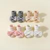 1 Paie Soft Cotton Blend Baby Floor Sock Breathable Fabric Anti-Slip Sock  Indoor Home