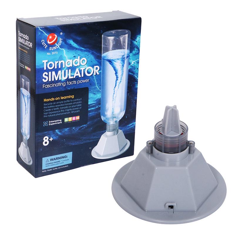 DIY Water Tornado Simulator for Primary School Science Experiments