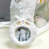 Cartoon Badge Plush Card Holder Cat Ear Badge Protector Display Anime Accessories Keyring Decor Clothes Backpack Ita Bag Pendant