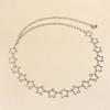 Star Metal Waist Chain Women'S Belt Y2K Dress Short Skirt Cute Japanese Style Personality Chain Belt Student Dress Waist Belt
