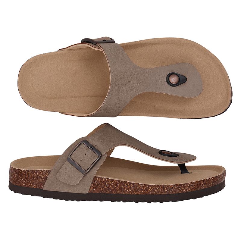 

Fashion Kidmi Womens Flip Flop With Adjustable Straps Metal Buckle New Summer Retro Sandals PVC Fashion Slippers Outdoor Beach Slippers 36