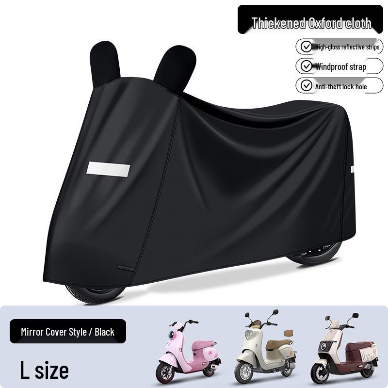 Thickened Sun & Rain Protection Cover for Electric Vehicles and Motorcycles