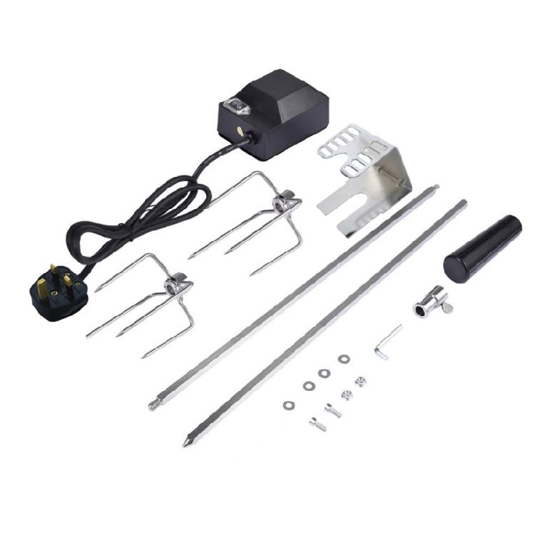 BBQ Rotisserie Kit Grill Rotisserie Set For Grilling Hot Dog Chicken Steak