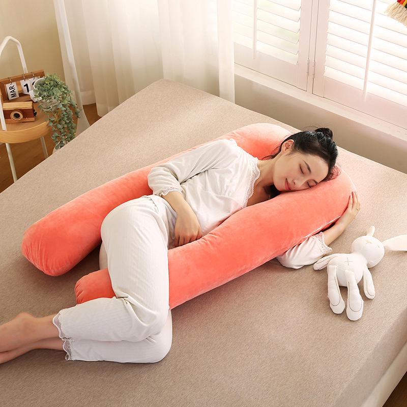 Pregnancy Support Pillow: G, U & L Shapes for Side Sleeping & Back Support