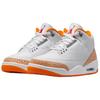 Jordan Air Jordan 3 Vintage Basketball Shoes Women's White Orange CK9246-101