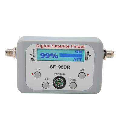 Digitaalne satelliidiotsija 950 kuni 2150 MHz ATT helisignaali funktsioon satelliidisignaali mõõtja koos kompassiga