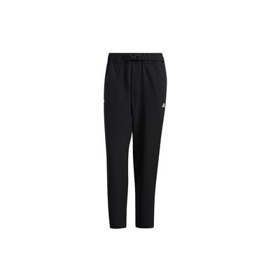 Regular Fit Woven Pants With Waistband Men Bottoms Black H39279