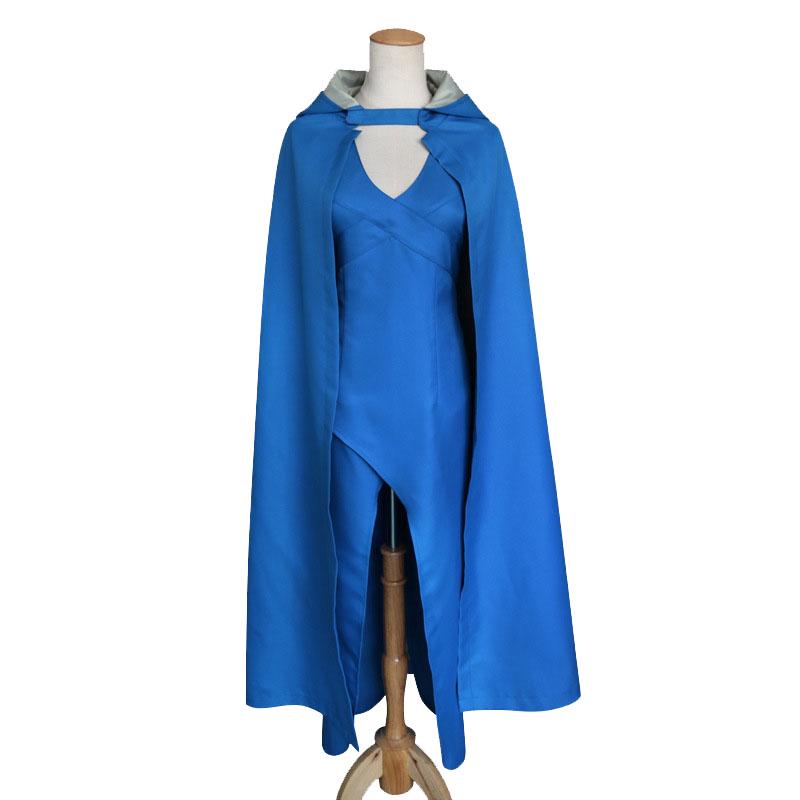 Of Thrones Game Daenerys Targaryen Mother Of Dragons Cosplay Costume Dress Cloak