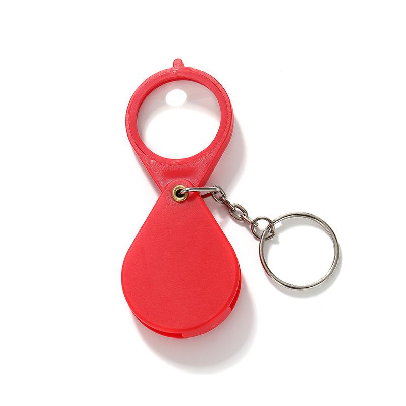 Multi Functional Portable Folding Reading Magnifying Glass Hd Magnifying Glass Wholesale Keychain Magnifying Glass